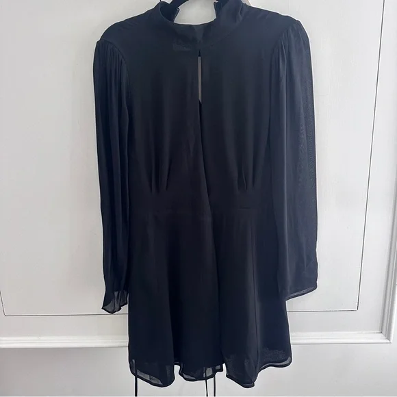 NWT Reformation Black Dress - Picture 2 of 7